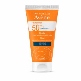 Avène Eau Thermale fluid protector și hidratant SPF50+ Ultra-Light Fluid 50 ml