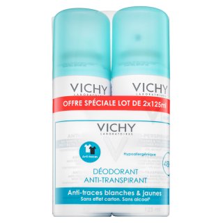 Vichy antiperspirant Deodorant Anti-Transpirant 48H - No Marks 2 x 125 ml
