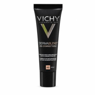 Vichy Dermablend 3D Correction machiaj persistent împotriva imperfecțiunilor pielii 45 Gold 30 ml