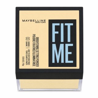 Maybelline Fit Me! Brightening Setting Powder pudră 03 15 g