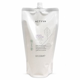 Kemon Actyva Colore Brillante Protection and Shine Shampoo șampon protector pentru păr vopsit Refill 500 ml