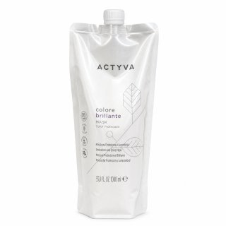 Kemon Actyva Colore Brillante Protection and Shine Mask mască pentru întărire pentru strălucirea și protejarea părului vopsit Refill 1000 ml