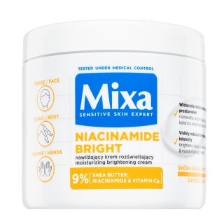 Mixa Niacinamide Bright cremă hidratantă Moisturising Anti-Dark Spot Cream 400 ml