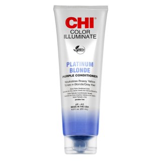 CHI Ionic Color Illuminate Conditioner balsam nuanțator pentru revigorarea culorii Platinum Blonde 251 ml
