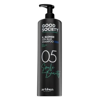 Artègo Good Society 05 B_Blonde Ash Blue Shampoo sampon neutralizant pentru păr blond platinat si grizonat 1000 ml