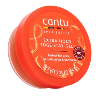 Cantu Shea Butter Firm Hold Edge Stay Gel gel de păr pentru a crea împletituri perfecte 64 g