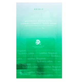 Axis-Y Green Vital mască textilă Energy Complex Sheet Mask 27 ml
