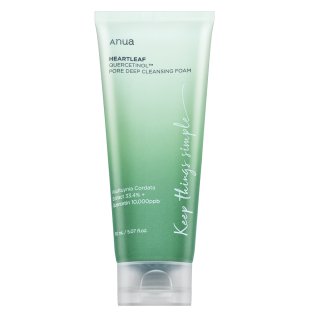 Anua Heartleaf spumă de curățare Quercetinol™ Pore Deep Cleansing Foam 150 ml