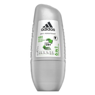 Adidas Cool & Dry 6 in 1 deodorant roll-on pentru barbati 50 ml