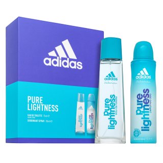 Adidas pure lightness set cadou femei set i. 75 ml