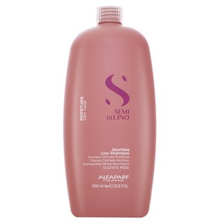 Alfaparf Milano Semi Di Lino Moisture Nutritive Low Shampoo șampon hrănitor pentru păr uscat 1000 ml