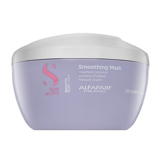 Alfaparf milano semi di lino smooth smoothing mask mască de netezire pentru păr aspru si indisciplinat 200 ml