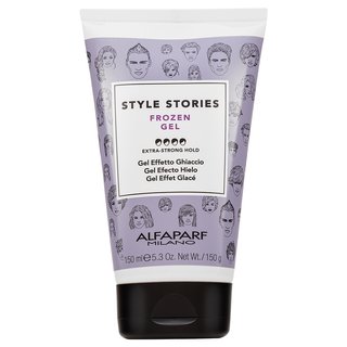 Alfaparf Milano Style Stories Frozen Gel gel de păr pentru fixare puternică 150 ml
