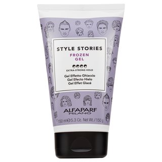 Alfaparf Milano Style Stories Frozen Gel gel de păr pentru fixare puternică 150 ml