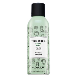 Alfaparf Milano Style Stories Spray Wax ceară pentru modelare pentru toate tipurile de păr 200 ml