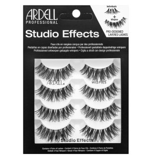 Ardell Studio Effects Lashes 4 Pairs gene false pentru lipit - set Wispies