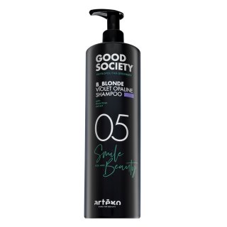 Artègo Good Society 05 B_Blonde Violet Opaline Shampoo șampon protector pentru neutralizarea nuanțelor de galben 1000 ml