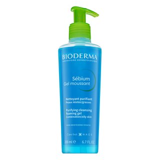 Bioderma Sébium gel de curățare Purifying Cleansing Foaming Gel Pump 200 ml