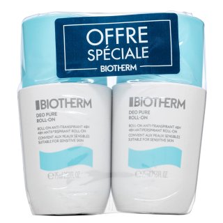 Biotherm Deo Pure antiperspirant Antiperspirant Roll-On 2 x 75 ml