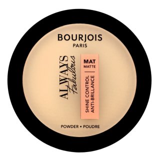 Bourjois Always Fabulous 108 Apricot Ivory pudră cu efect matifiant 10 g