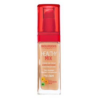 Bourjois healthy mix anti-fatigue foundation - 054 beige fond de ten lichid pentru o piele luminoasă și uniformă 30 ml