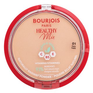 Bourjois Healthy Mix Clean & Vegan Powder pudră cu efect matifiant 01 Ivory 10 g