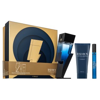 Carolina herrera bad boy cobalt set cadou bărbați set i. 100 ml
