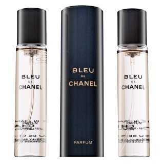 Chanel bleu de chanel parfum - twist and spray parfum bărbați 3 x 20 ml