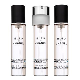 Chanel bleu de chanel - refill eau de toilette bărbați 3 x 20 ml