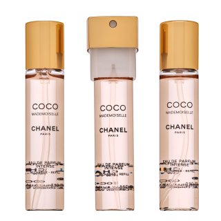 Chanel coco mademoiselle intense - twist and spray eau de parfum femei 3 x 7 ml