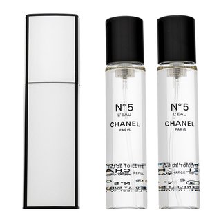 Chanel No.5 L’Eau – Refillable Eau de Toilette femei 3 x 20 ml brasty.ro imagine noua