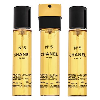 Chanel No.5 - Refill Eau de Parfum femei 3 x 20 ml