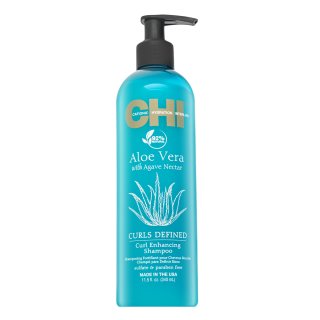 CHI Aloe Vera Curls Defined Curl Enhancing Shampoo șampon hrănitor pentru păr creț 340 ml