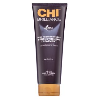 CHI Deep Brilliance Olive & Monoi Strengthening Treatment mască pentru întărire 237 ml