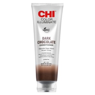 CHI Ionic Color Illuminate Conditioner balsam nuanțator pentru revigorarea culorii Dark Chocolate 251 ml