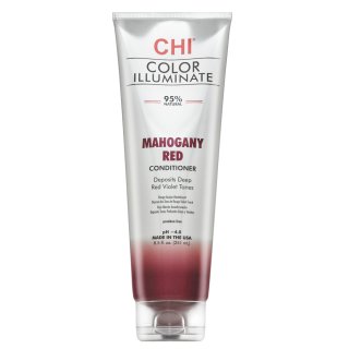 CHI Ionic Color Illuminate Mahogany Red Conditioner balsam nuanțator pentru a revigora tonurile de roșu 251 ml