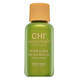 CHI Naturals with Olive Oil Olive & Silk Hair and Body Oil ulei pentru păr si corp 15 ml