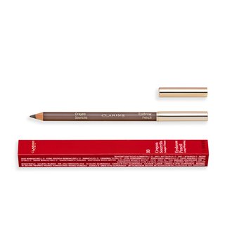 Clarins Eyebrow Pencil 03 Soft Blond creion sprâncene 2in1 1,3 g brasty.ro imagine noua