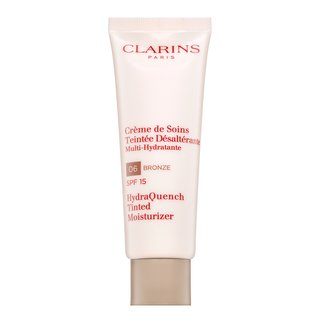 Clarins hydraquench tinted moisturizer spf15 06 bronze emulsii tonice și hidratante pentru o piele luminoasă și uniformă 50 ml