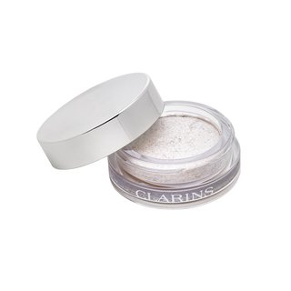 Clarins Ombre Iridescent Cream-to-Powder Eye Shadow 08 Silver White fard ochi cu reflexe argintii 7 g brasty.ro imagine noua
