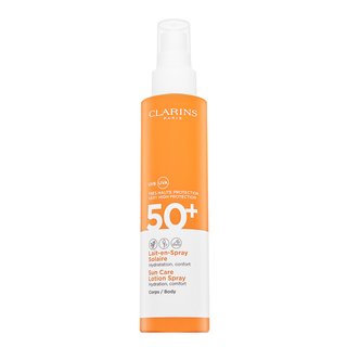 Clarins sun care body lotion-in-spray uva/uvb 50+ loțiune pentru plaja spf 50 150 ml
