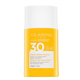 Clarins sun care mineral fluid spf30 face cremă de protecție solară de față 30 ml