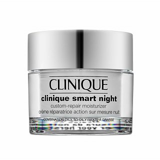 Clinique Clinique Smart Night Custom-Repair Moisturizer Combination Oily/ To Oily crema de noapte pentru piele uleioasa 50 ml