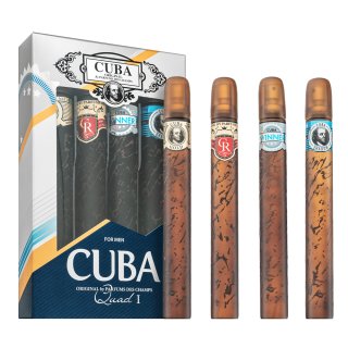 Cuba quad gold royal winner shadow set cadou bărbați set i. 35 ml
