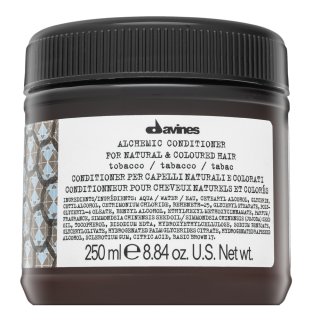 Davines Alchemic Conditioner balsam hrănitor pentru părul castaniu deschis Tobacco 250 ml