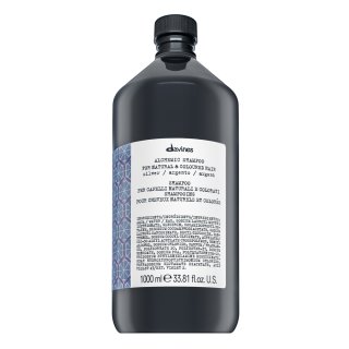 Davines Alchemic Shampoo sampon neutralizant pentru păr blond platinat si grizonat Silver 1000 ml