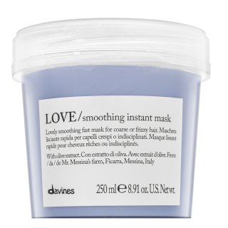 Davines Essential Haircare Love Smoothing Instant Mask pentru păr aspru si indisciplinat 250 ml