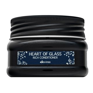Davines Heart Of Glass Rich Conditioner balsam pentru întărire pentru păr blond 90 ml