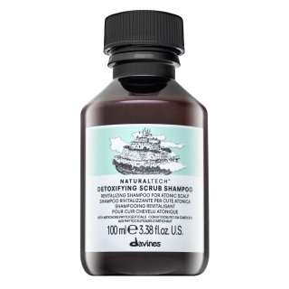 Davines natural tech detoxifying scrub shampoo sampon de curatare cu efect de peeling 100 ml