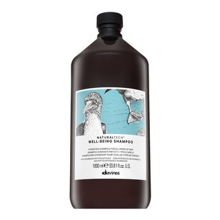 Davines natural tech well-being shampoo șampon hrănitor pentru finețe și strălucire a părului 1000 ml